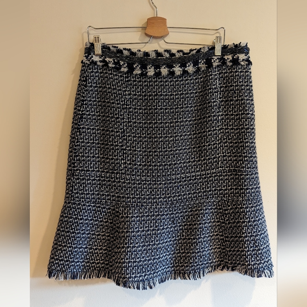Tory Burch Tweed Skirt